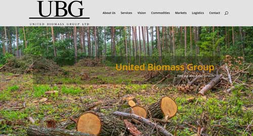 Website Design – United Biomass Group